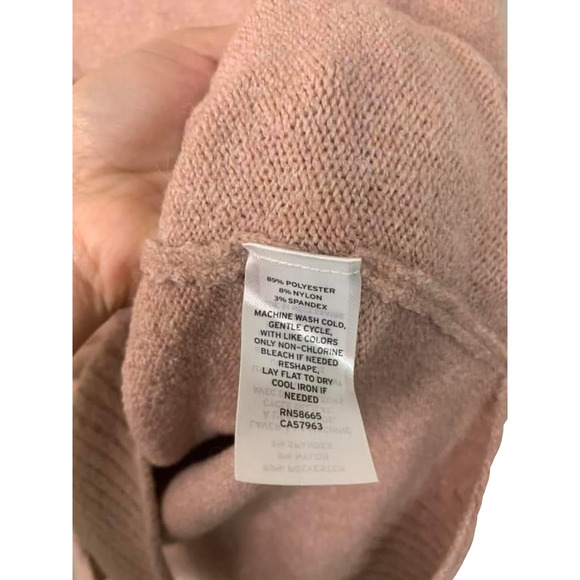 BP. Longline‎ Turtleneck Sweater in Pink Adobe Size XL NEW - Picture 6 of 7